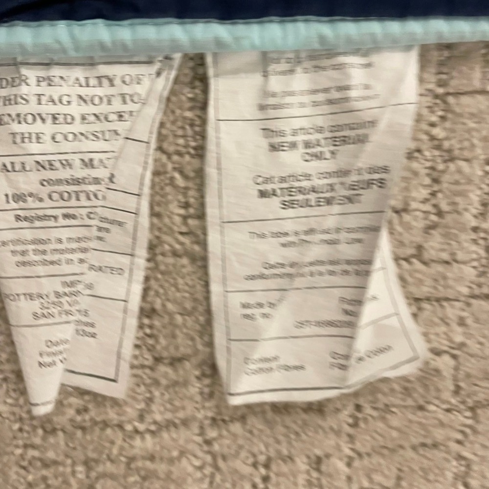 Pottery Barn Kids Solar System Outer Space Quilt and Sham Set Navy Blue Cotton - Picture 3 of 8